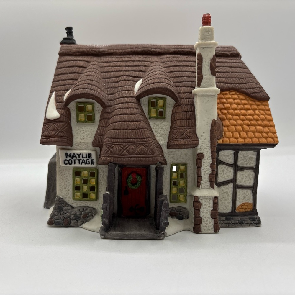 Department 56 1990 HVC Dickens Village Series Oliver Twist Maylie Cottage 5553-0